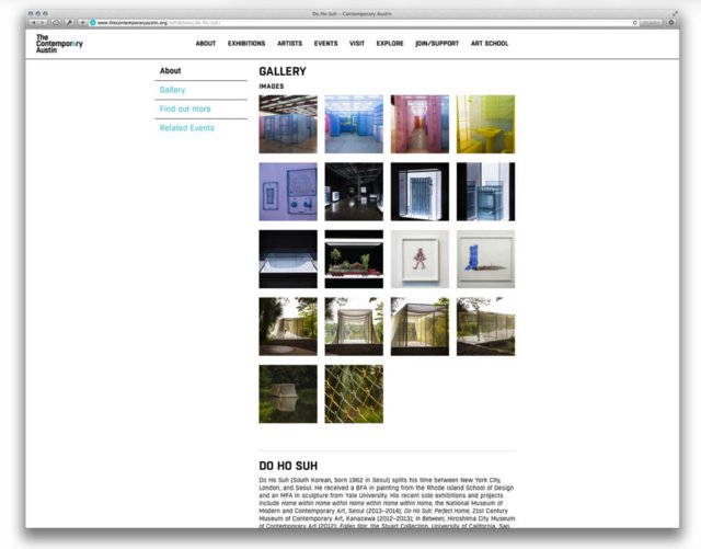 The Contemporary Austin Website
